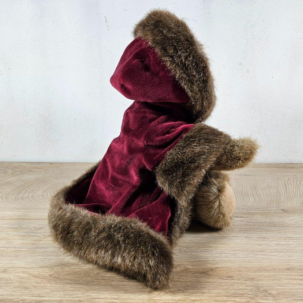 Boyds Bears Archive Series Mrs Northstar Jointed Plush Red Cape Vintage 1999 13" - Picture 5 of 10